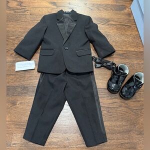 Nautica Black Tuxedo Toddler 24m